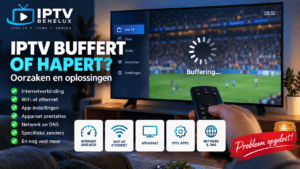 IPTV buffert of hapert met oplossingen voor internet, wifi, apparaat, apps en DNS